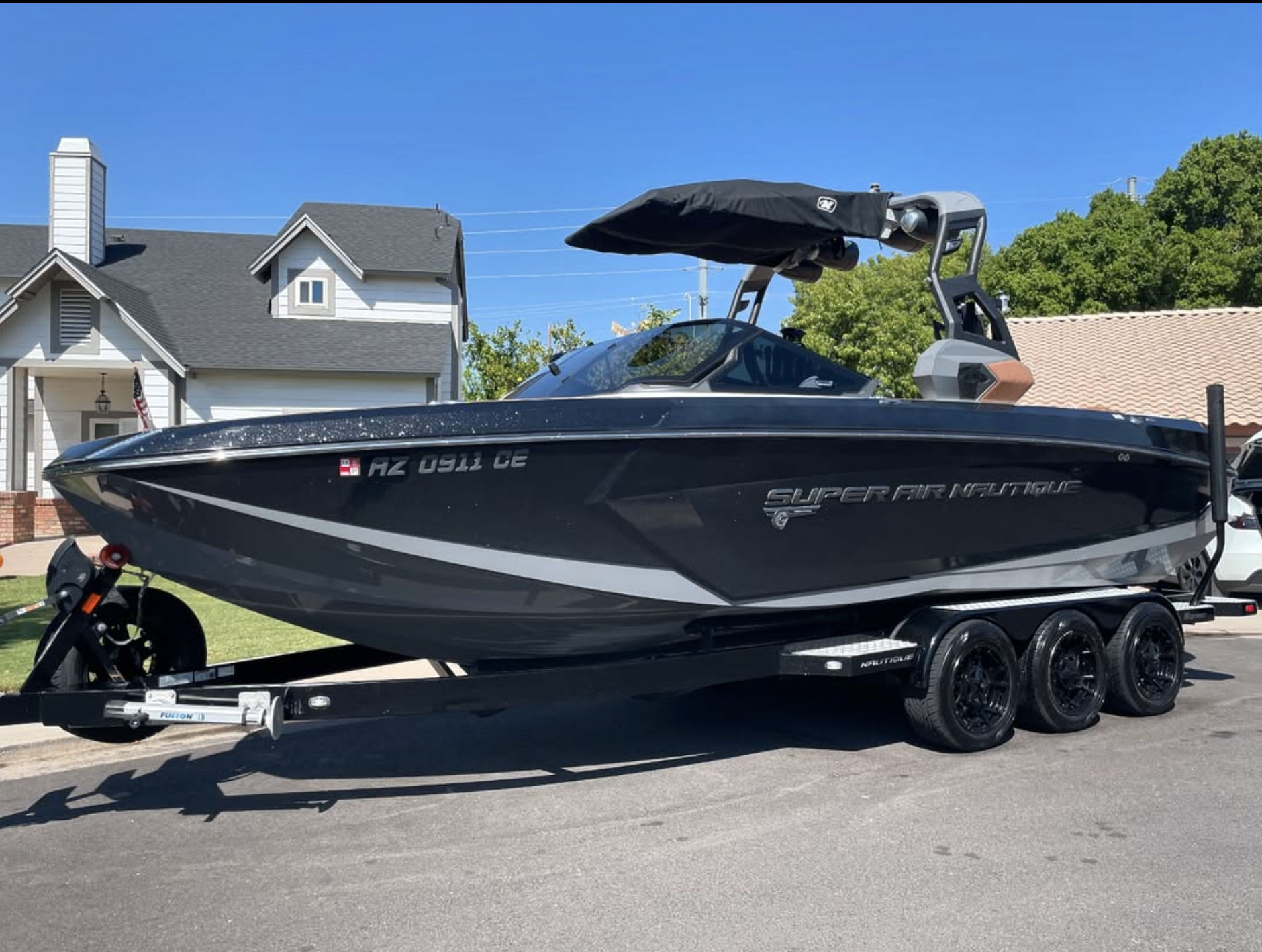 Boat Marine with ceramic coating