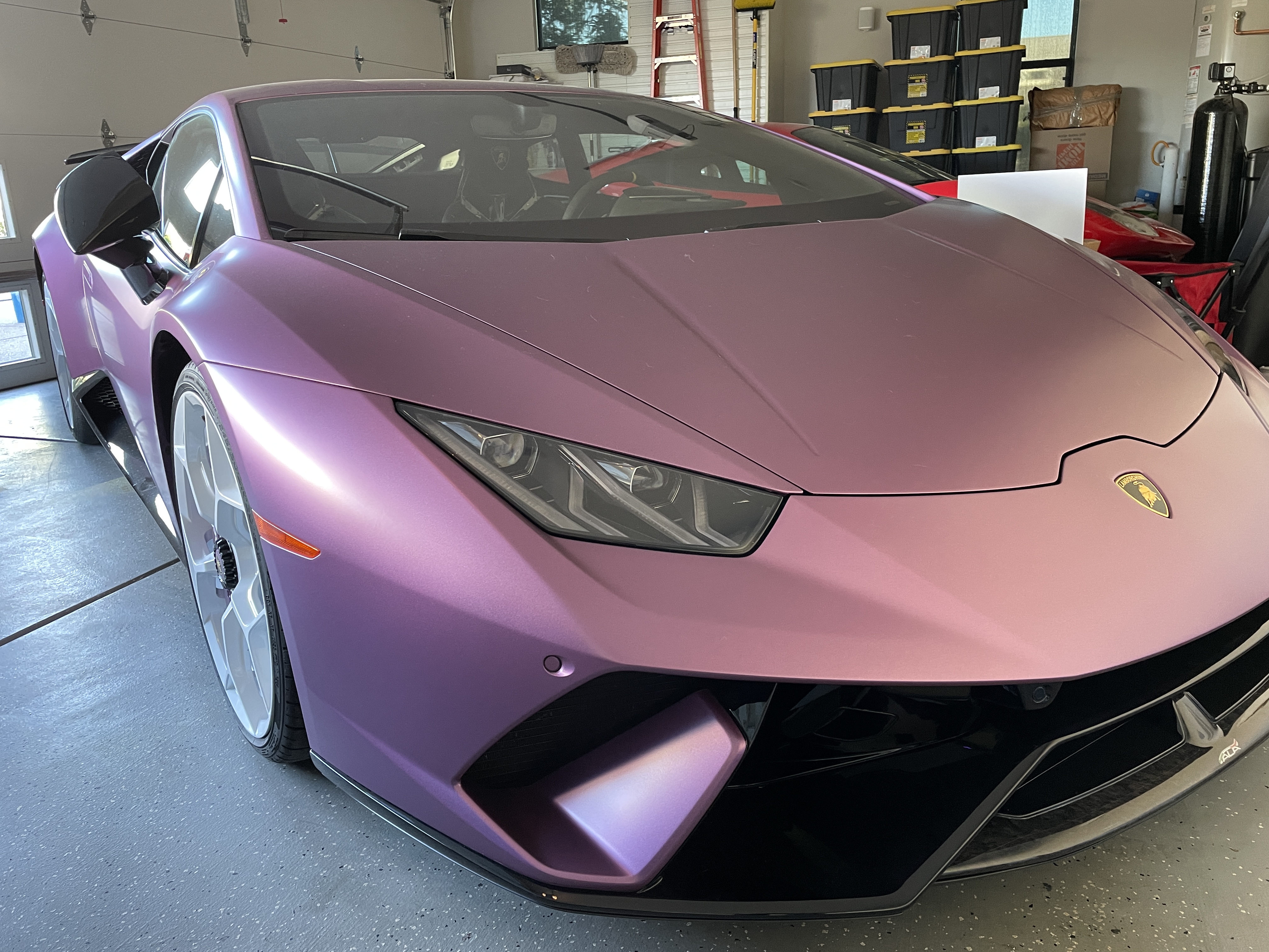 Color flip wrapped BMW